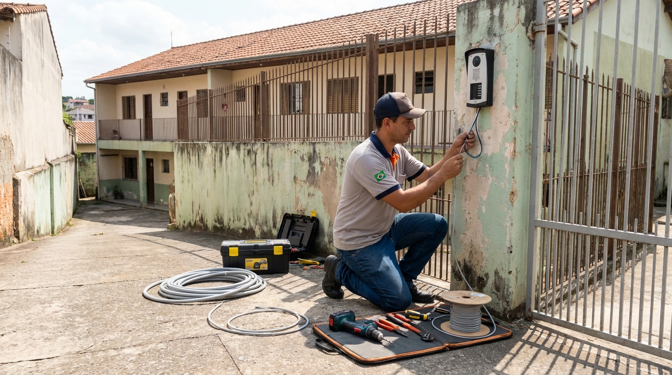 Instalação de Porteiro Eletrônico em Campinas‑SP