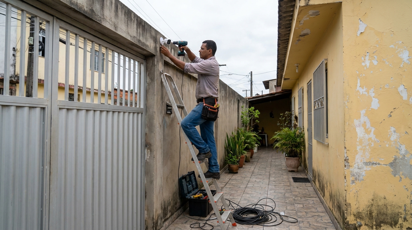 Passagem de Cabeamento em Campinas‑SP