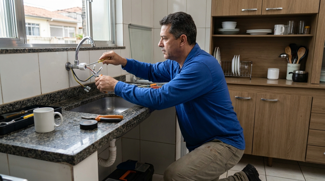 Reparo em Torneira Elétrica em Campinas‑SP